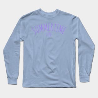 Summertime fun t-shirt Long Sleeve T-Shirt